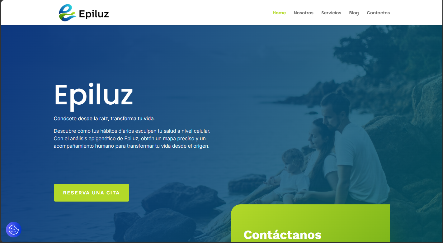 Página Web Epiluz
